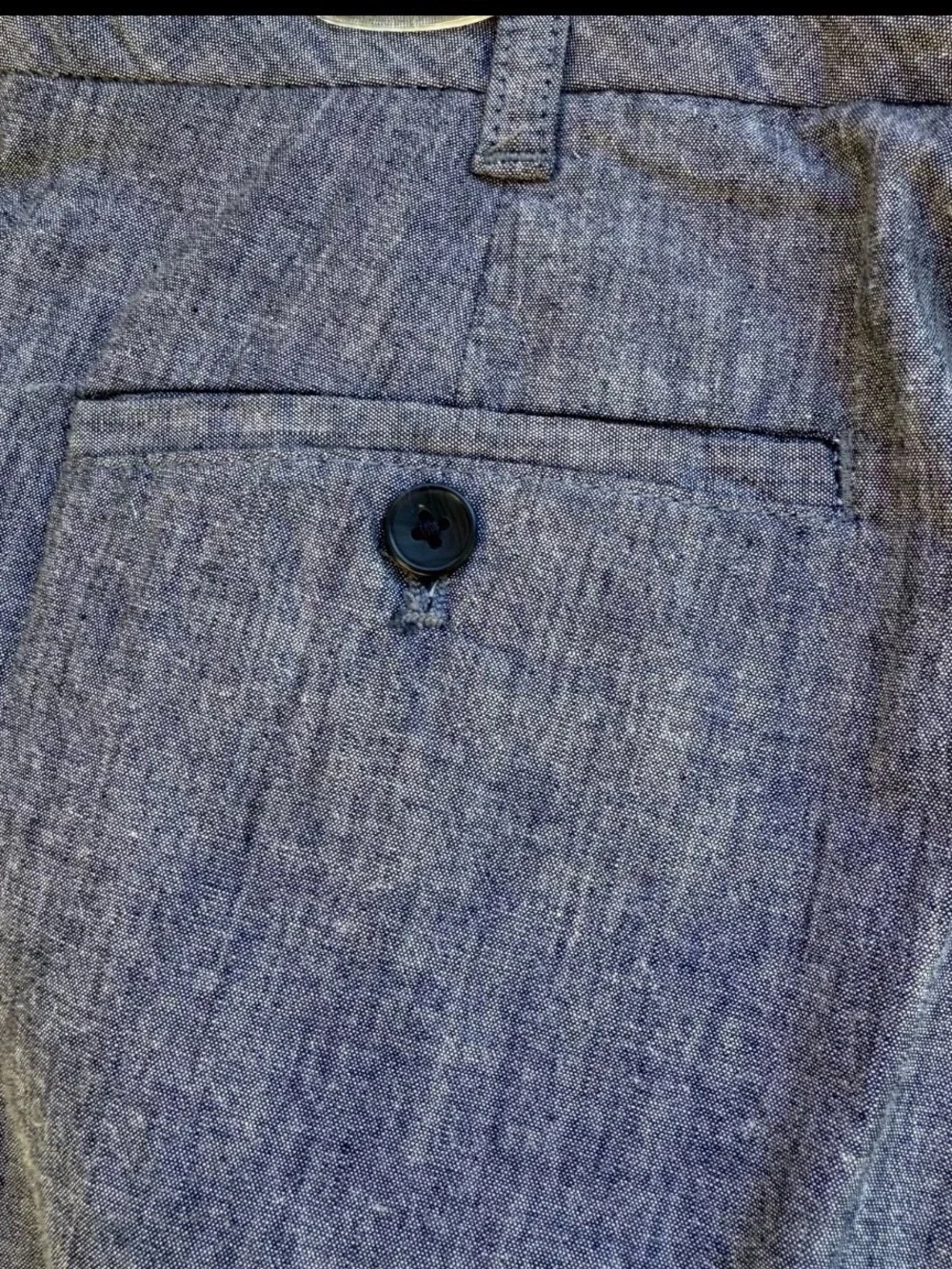 IZOD Men's Straight Fit SportFlex Pants Blue Gray Size 32X32 Flat Front NWT